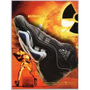 Adidas Equipment KB8 II Kobe Bryant Centerfold Basketball Shoes Print Ad 1998
